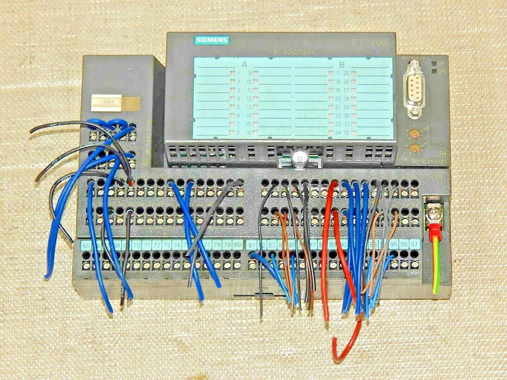 3Siemens simatic S7 6ES7 131-1BL01-0XB0 E.:1+6ES7193-1CL00-0XA0 E.:1 used