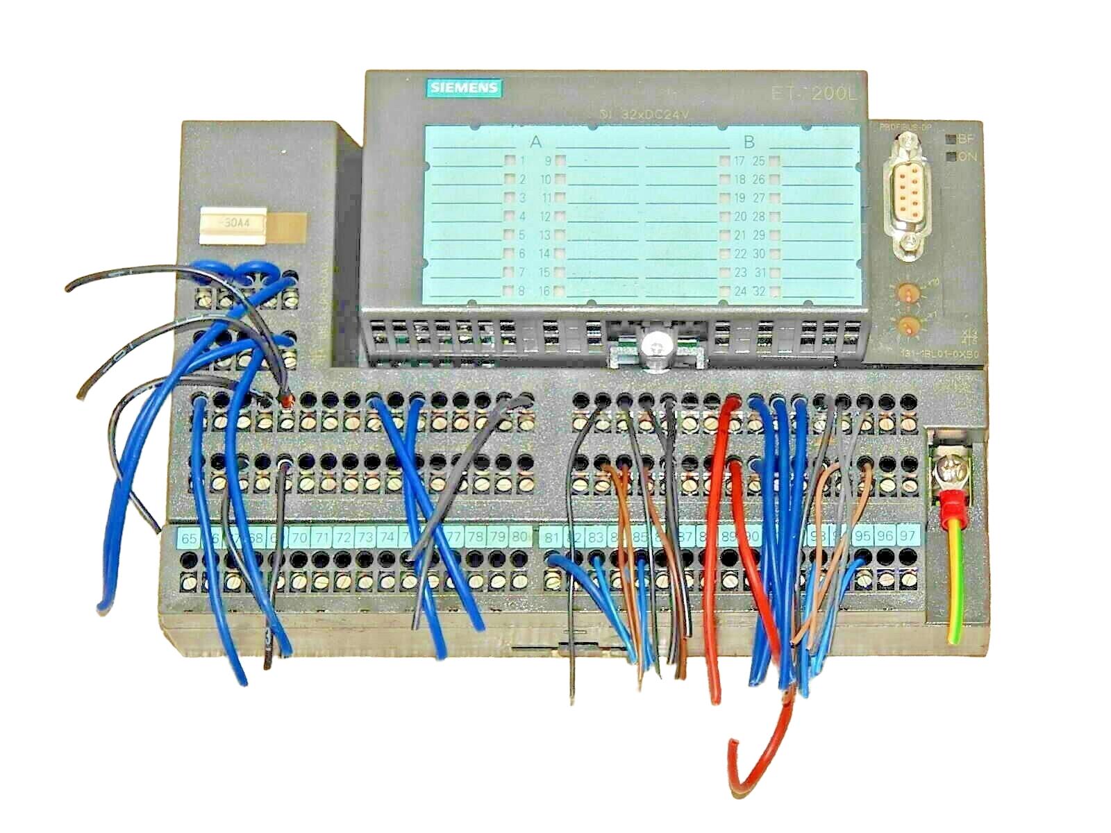 3Siemens simatic S7 6ES7 131-1BL01-0XB0 E.:1+6ES7193-1CL00-0XA0 E.:1 used
