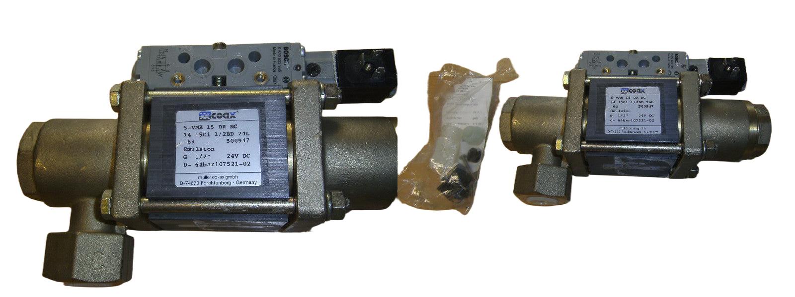 Coax Ventil 5-VMK 15 DR NC  0-64bar  Neu
