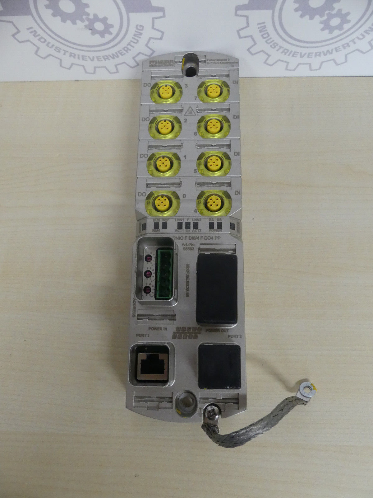 Murr Elektronik Kompaktmodul MVK-MPNIO F DI8/4 F DO4 PP | 55563
