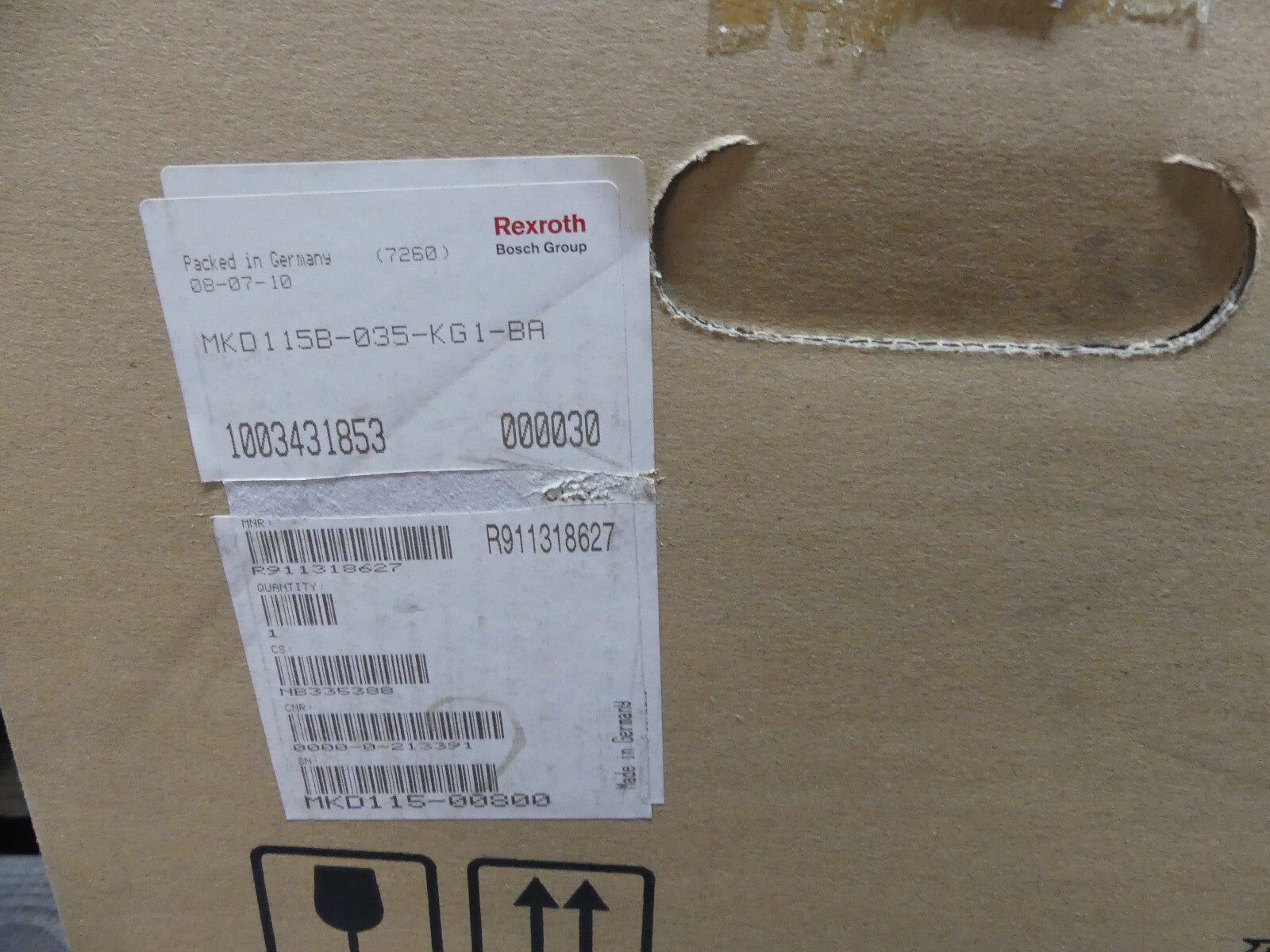 Rexroth MKD115B-035-KG1-BA