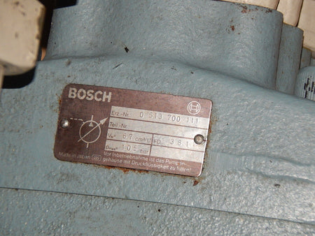 Bosch 0513 700 111 Radialkolbenpumpe Hydraulikpumpe mit ABB 7,5KW Motor Used