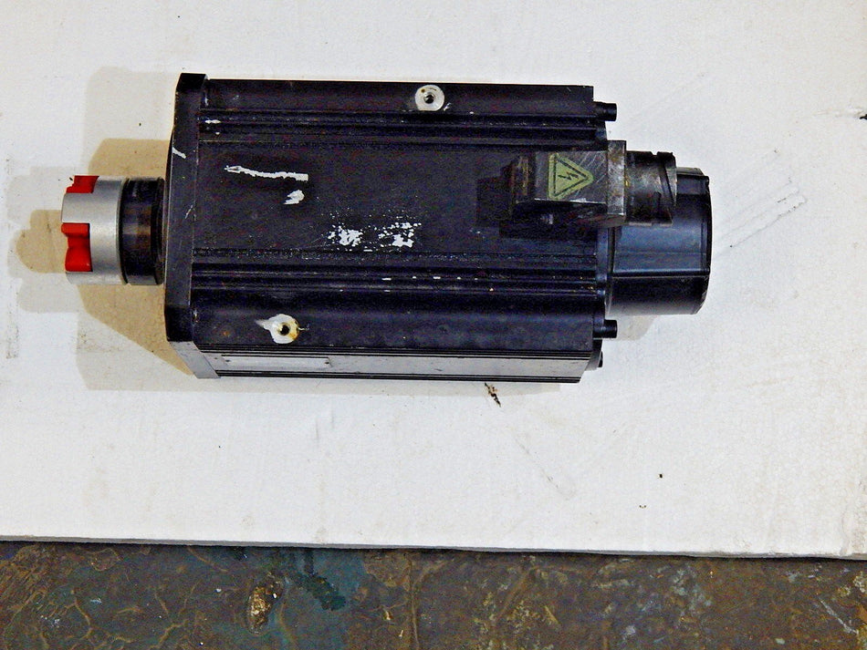 REXROTH INDRAMAT PERMANENT MAGNET MHD112B-024-PG0-BN SERVO MOTOR  Used