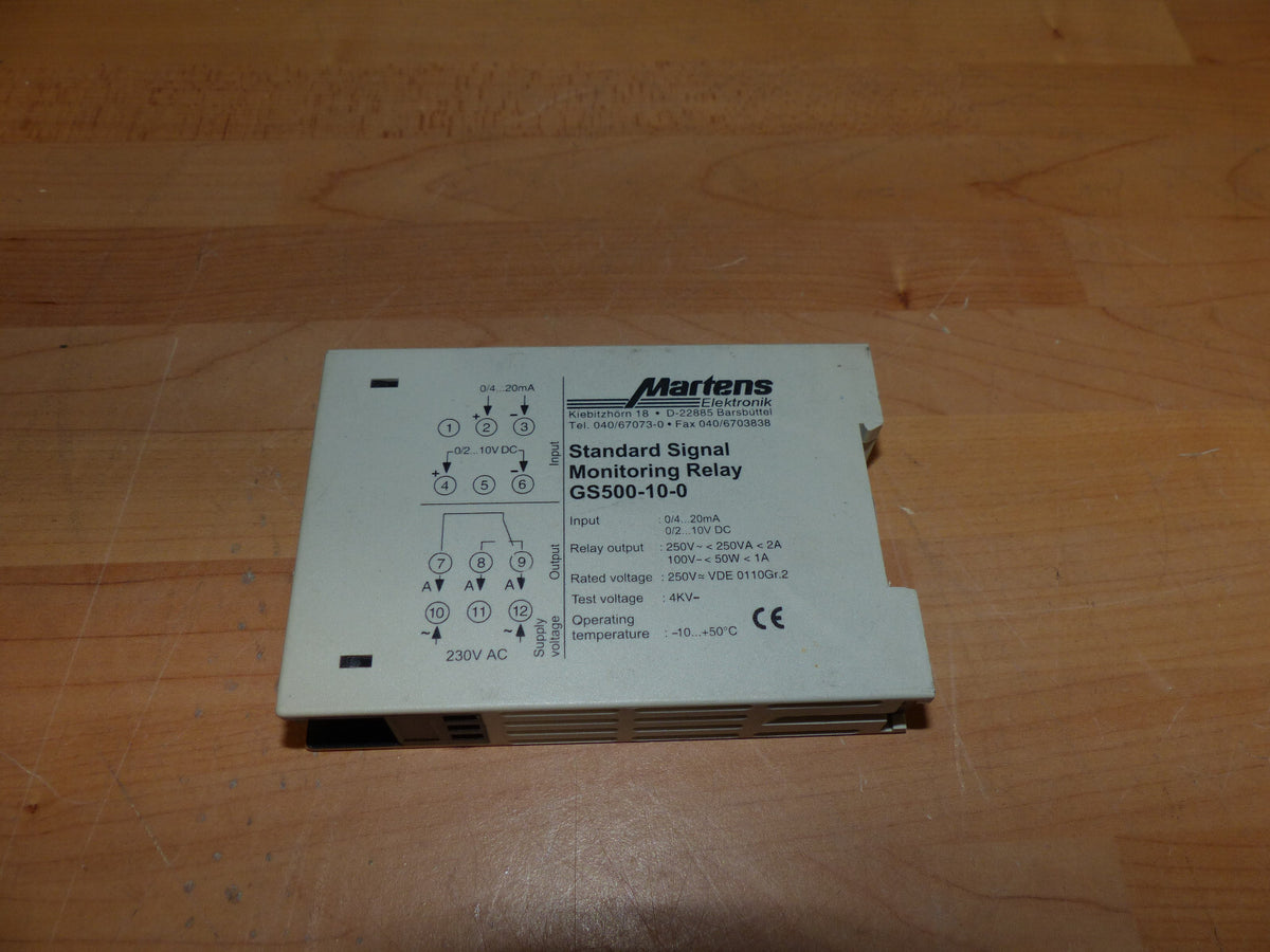 Martens Elektronik GS500-10-0 used s.Bilder