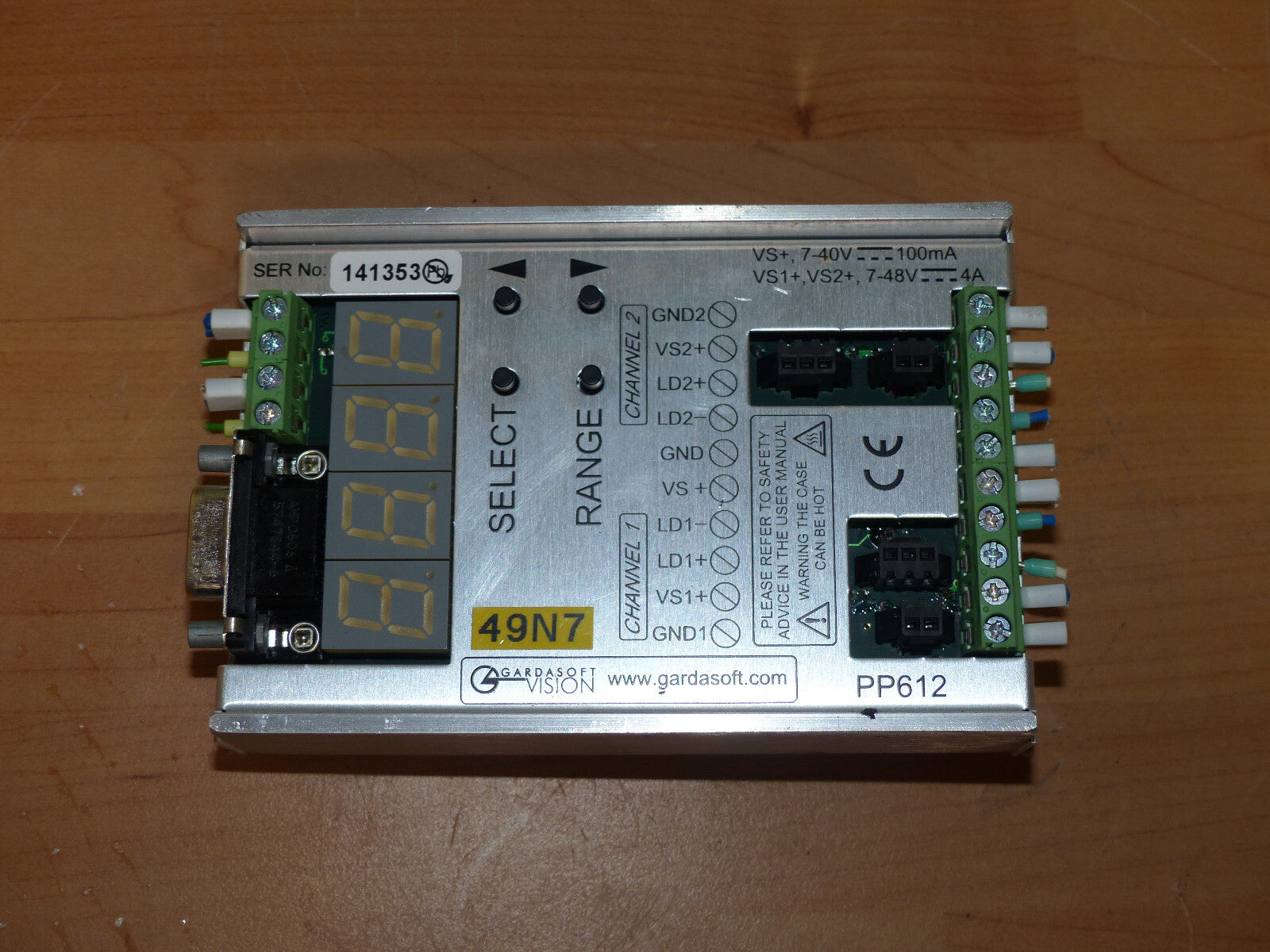 Gardasoft PP612 LED-Stroboskop-Controller used