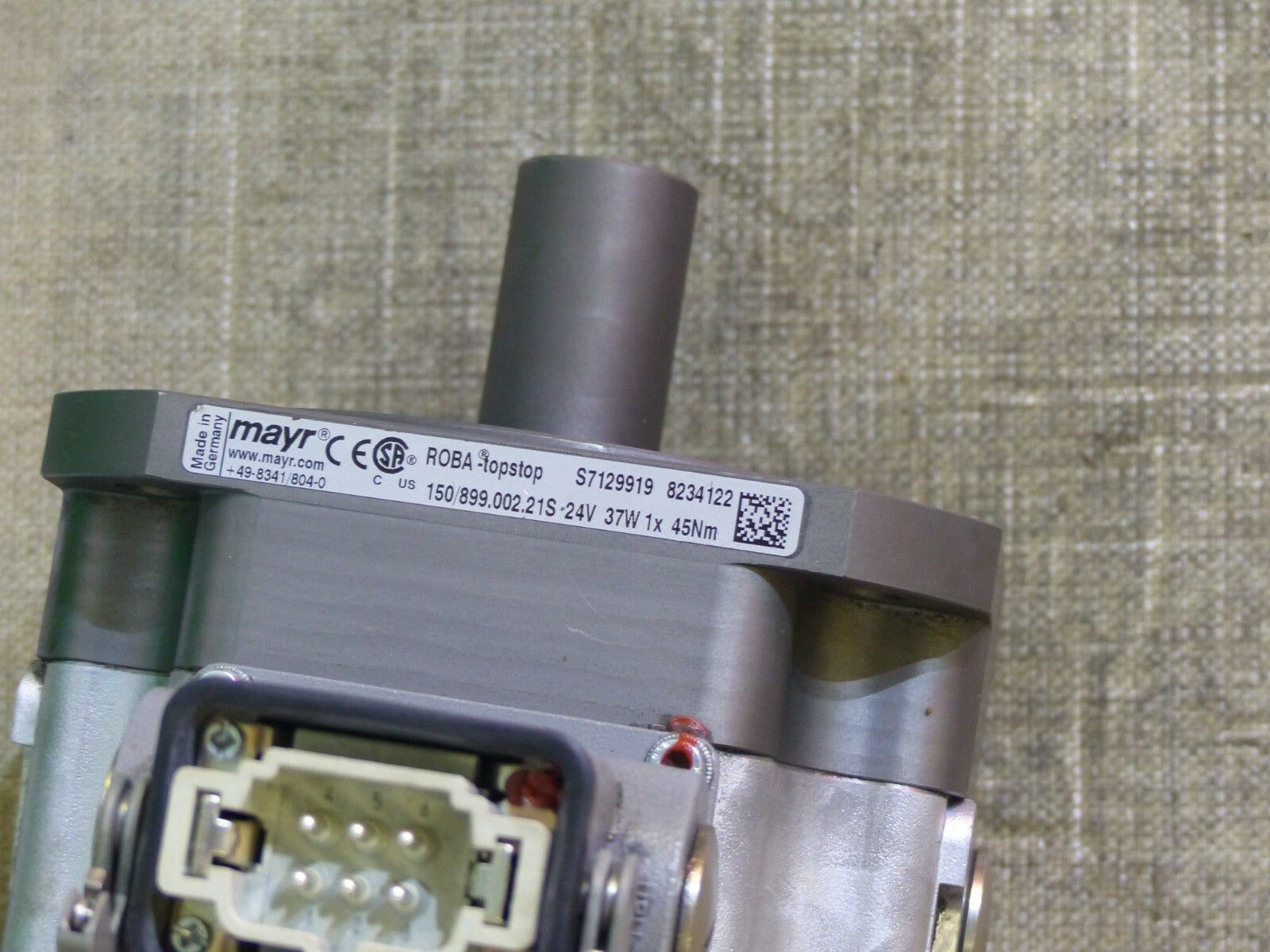 Mayr ROBA-topstop Sicherheitsbremse  S7129919  8234122  used