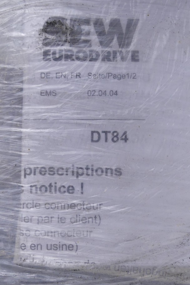 SEW-EURODRIVE RF37 DR63M4/ASD1  Getriebe DT84