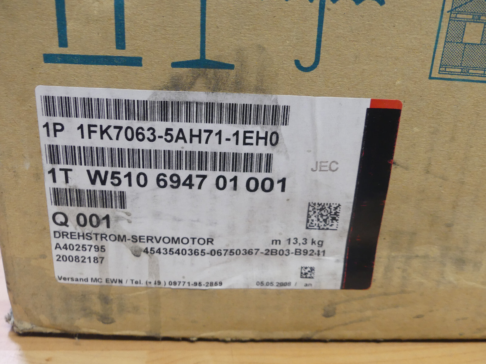 SIEMENS 1FK7063-5AH71-1EH0