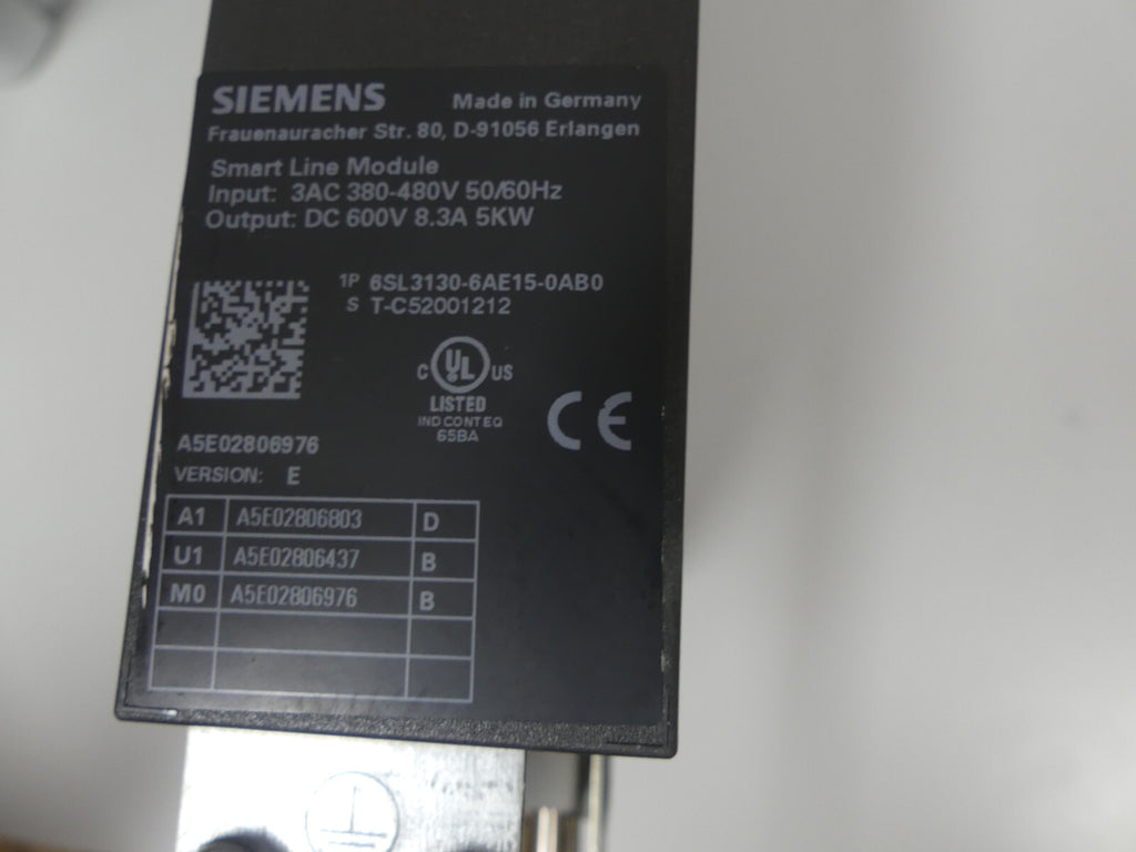 Siemens 6SL3130-6AE15-0AB0