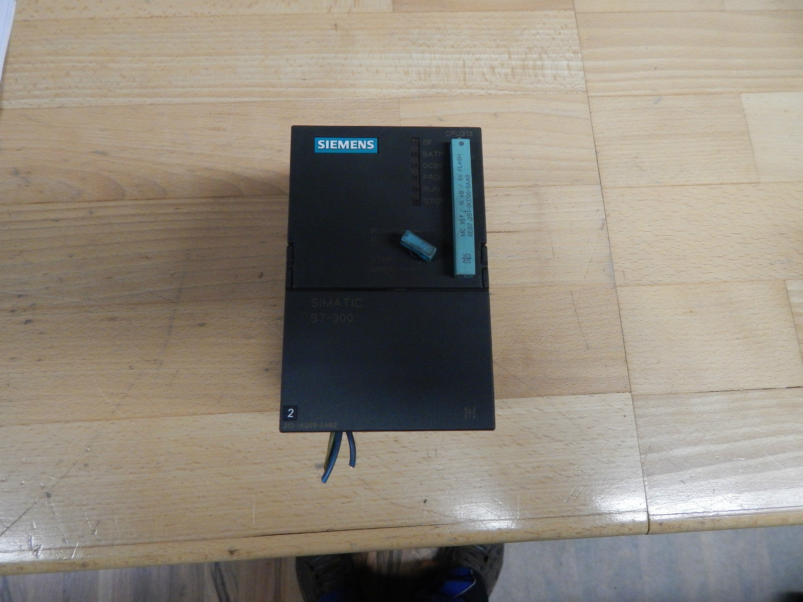 Siemens Simatic S7 6ES7313-1AD03-0AB0 6ES7 313-1AD03-0AB0 E: 01 + FlashCard used