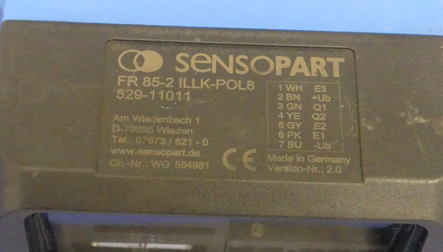SENSOPART FR85-2-ILLK-POL8 529-11011