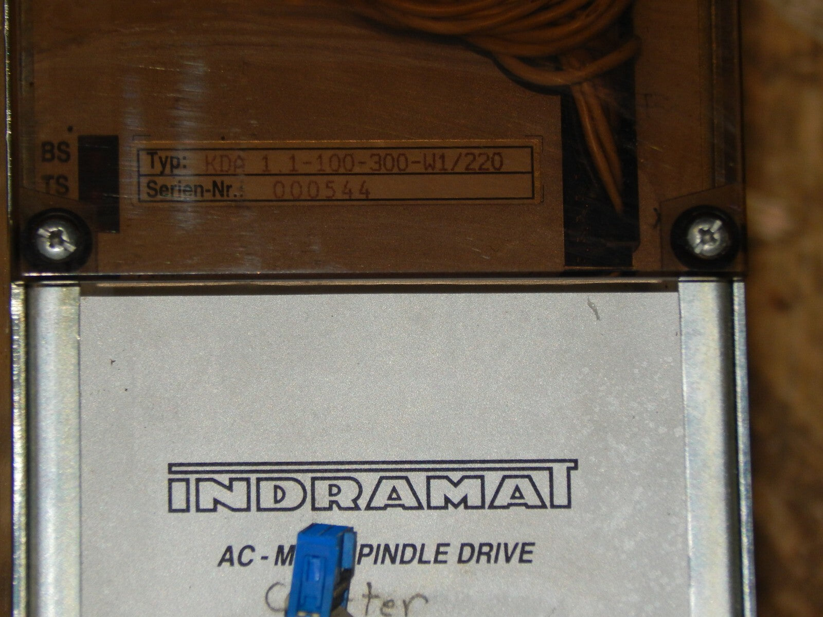 Indramat AC-Mainspindele Drive KDA 1.1-100-300-W1-220  / 000544 used