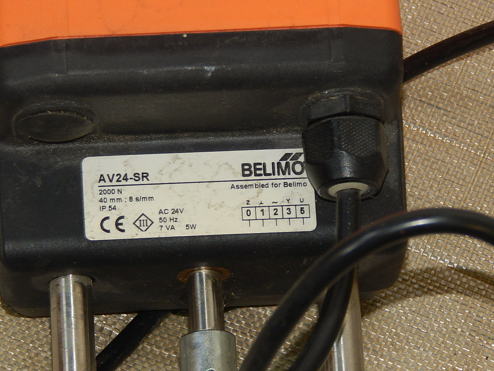  Belimo  AV24-SR  200 N 40 mm , 8 S/mm Klappenantrieb  