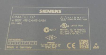 SIEMENS 6ES7 416-2XN05-0AB0
