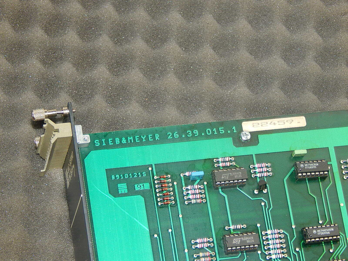 Sieb & Meyer Sinudyn AC-Servo 26.39.9 7 / 26.39.015.1 / 26.39.07.2 s.Bilder