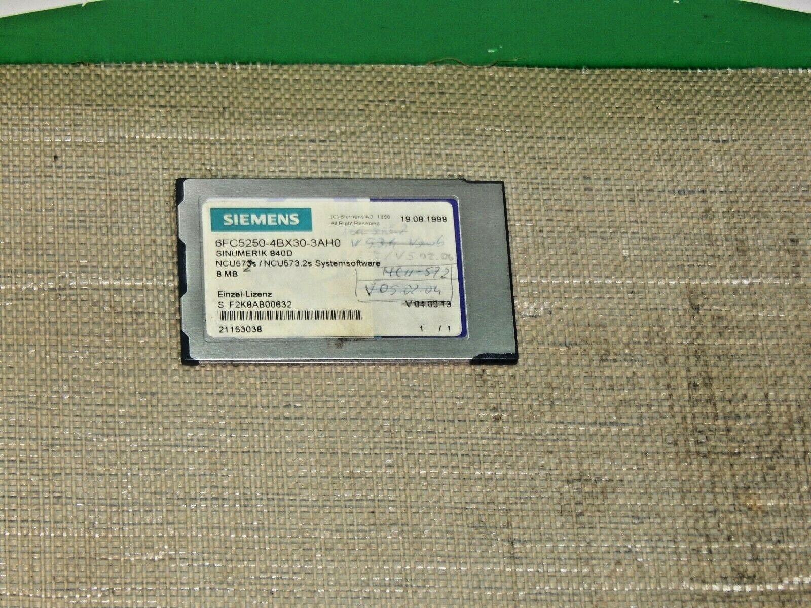  Siemens Sinumerik 840D 6FC5250-4BX30-3AH0