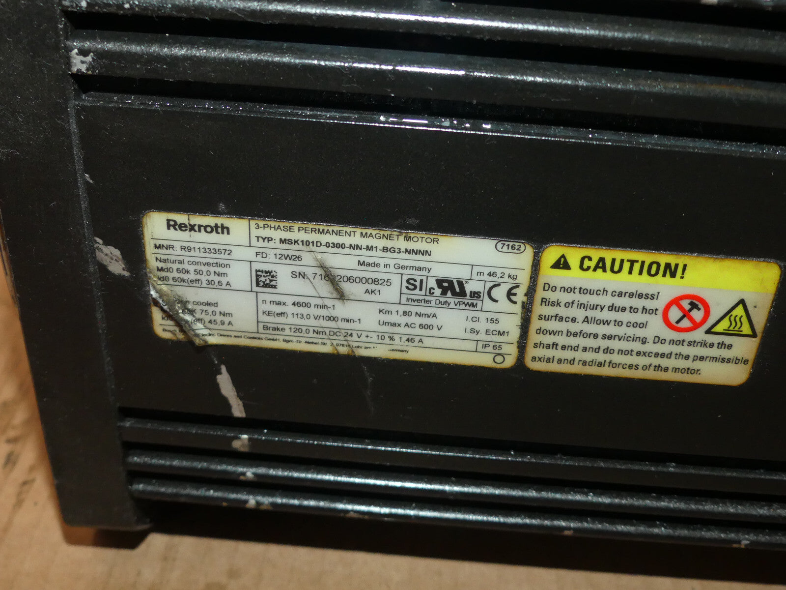 REXROTH MSK101D-0300-NN-M1-BG3-NNNN