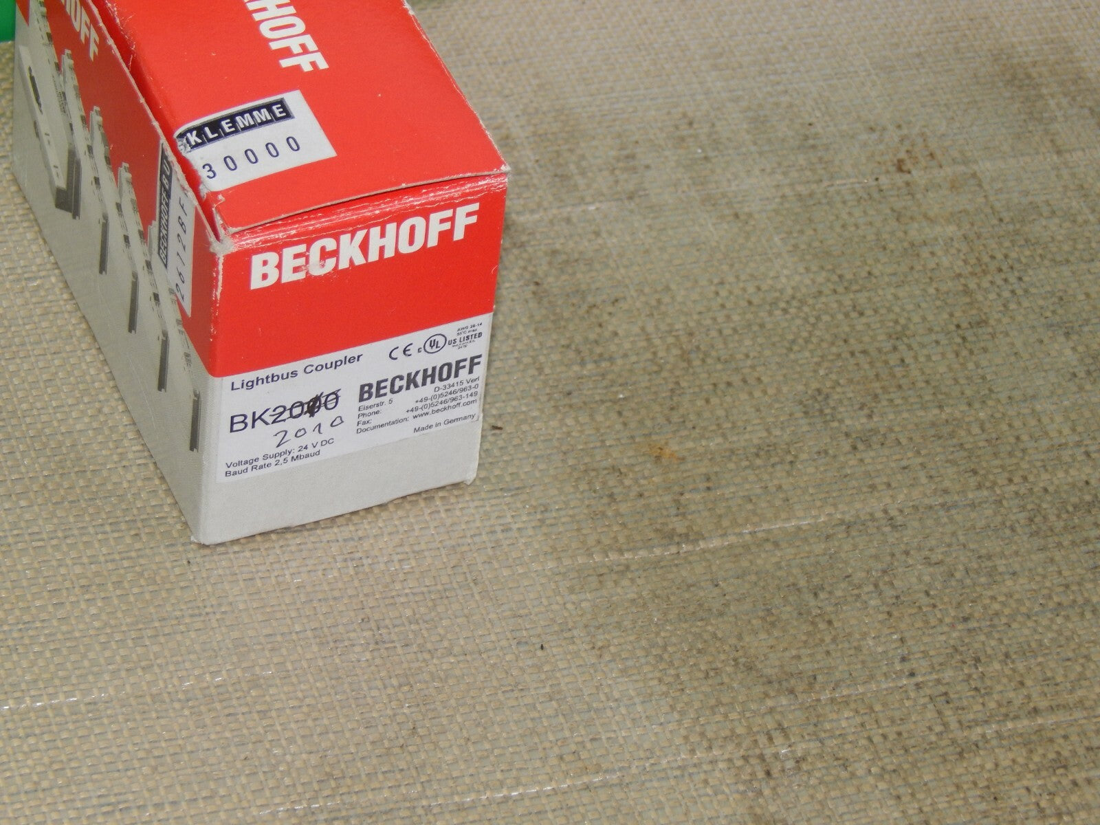  BECKHOFF Bus Koppler  BK2010