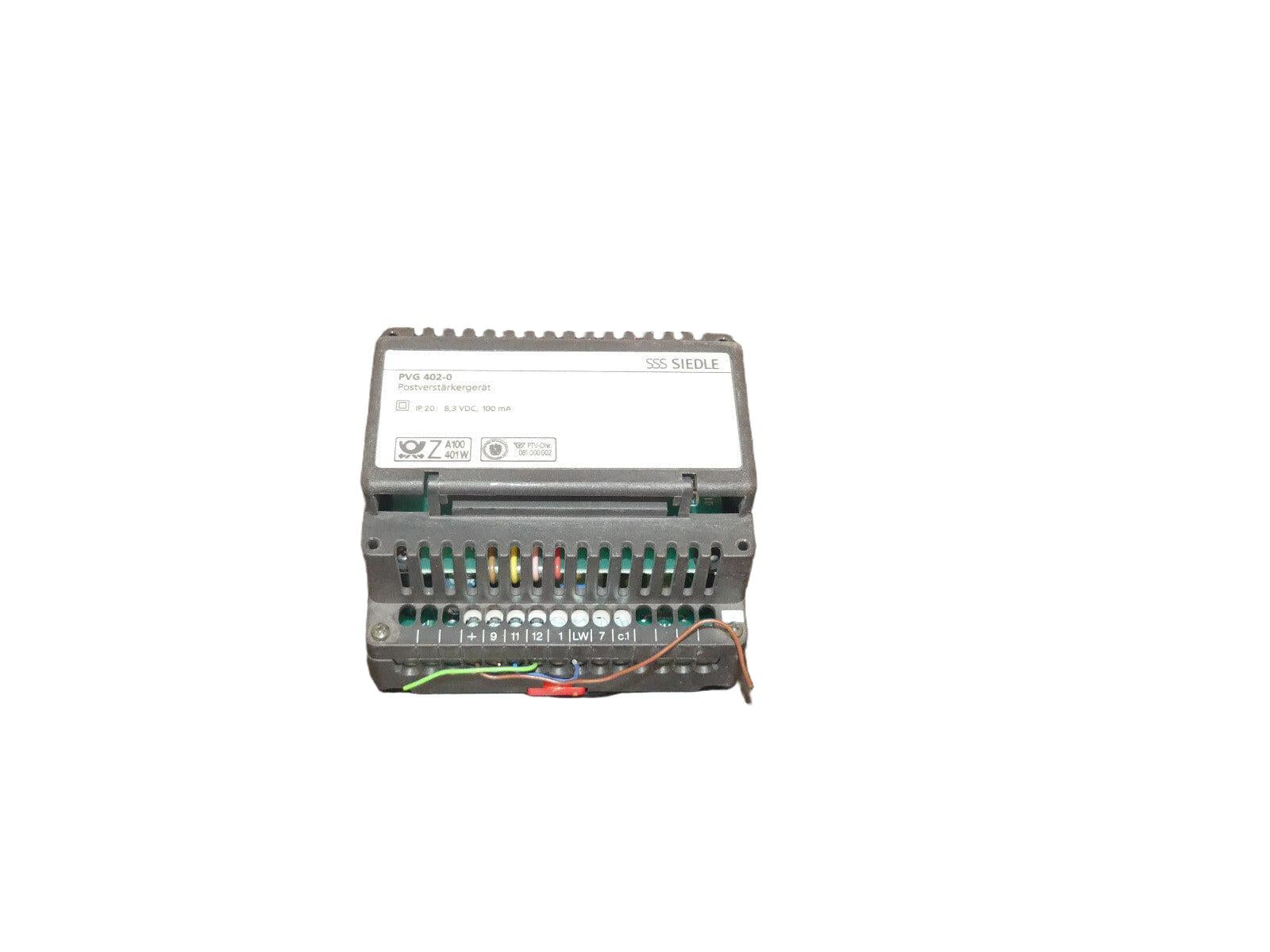 SSS Siedle PVG 402 - 0 Postverstärkergerät used  s.Bilder