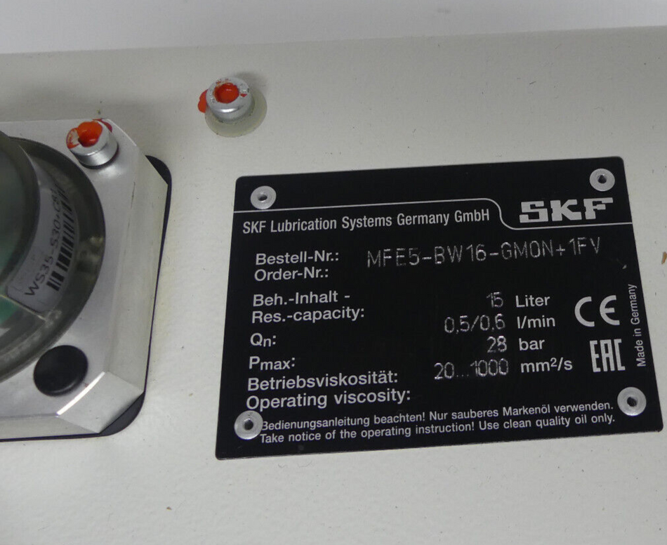 SKF MEE5-BW16-GM0N+1FV