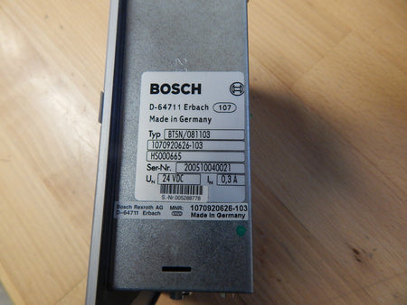 Bosch Profibus-DP  BT5 Panel BT5/081103   