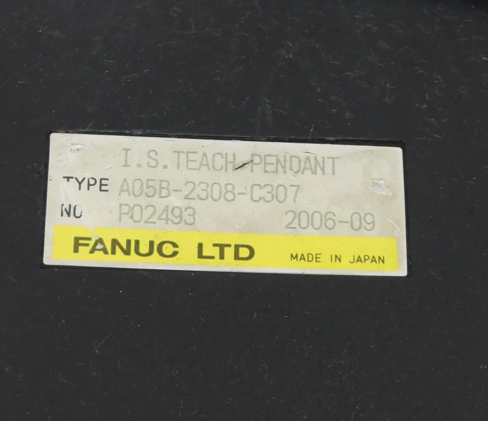 Fanuc A05B-2308-C307 Teach