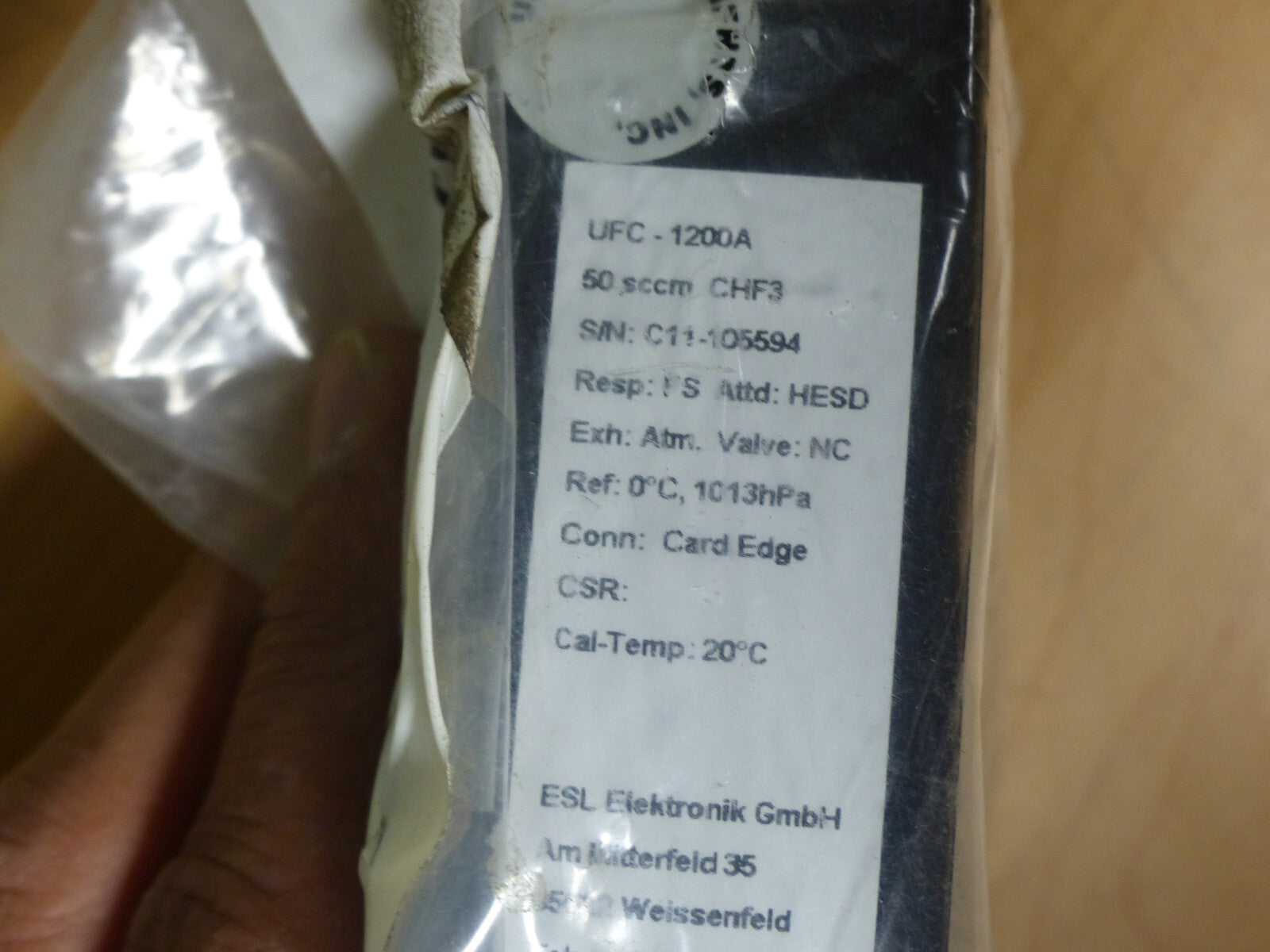 Unit Instruments UFC-1200A Masse Durchlauf Controller. 50 Sccm  CHF3