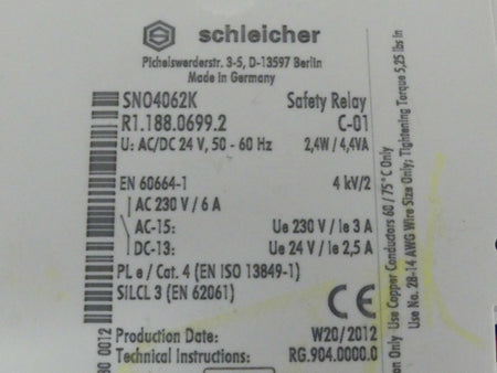 Schleicher SN04062K