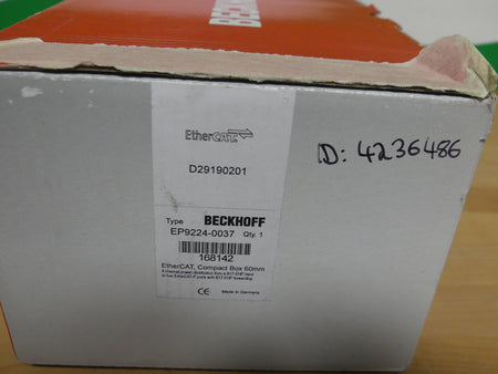 Beckhoff EP9224-0037 | EtherCAT Box, 4-Kanal-Powerverteiler