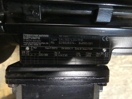 BRINKMANN PUMPS SAL302/420+1918