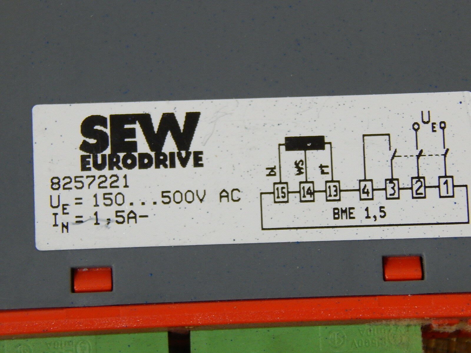  SEW Eurodrive 8257221 Bremsgleichrichter BME 1,5  Neuwertig 