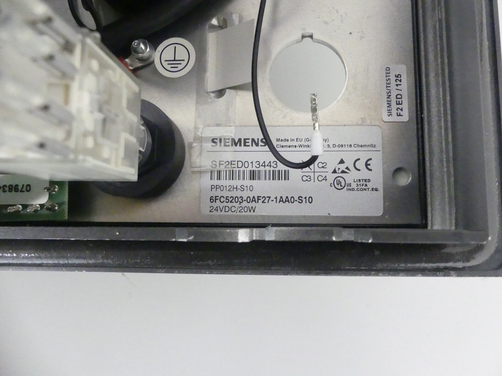 Siemens 6FC5203-0AF27-1AA0-S10