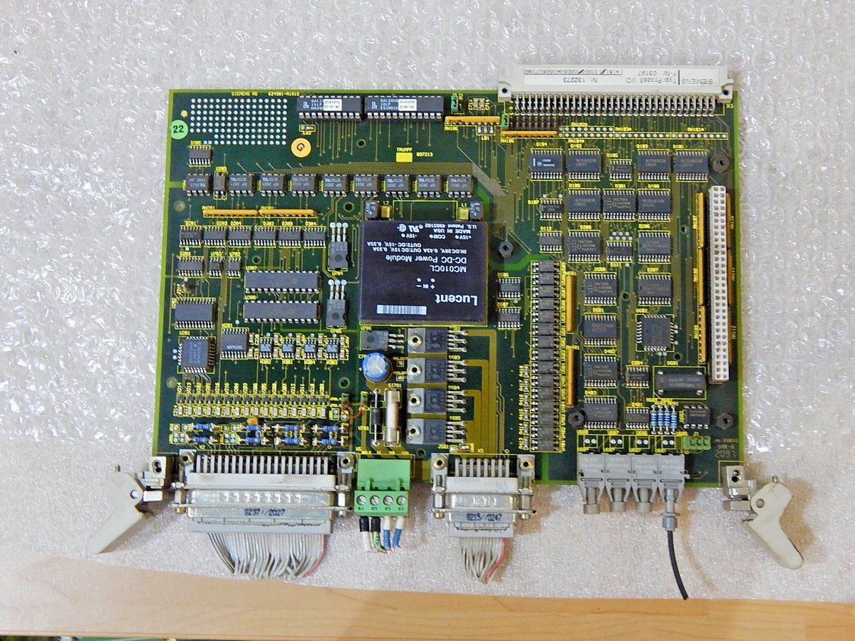 Siemens Trumpf 132273 G34901-A1015 Prozess I/O E-Stand: C01 Used