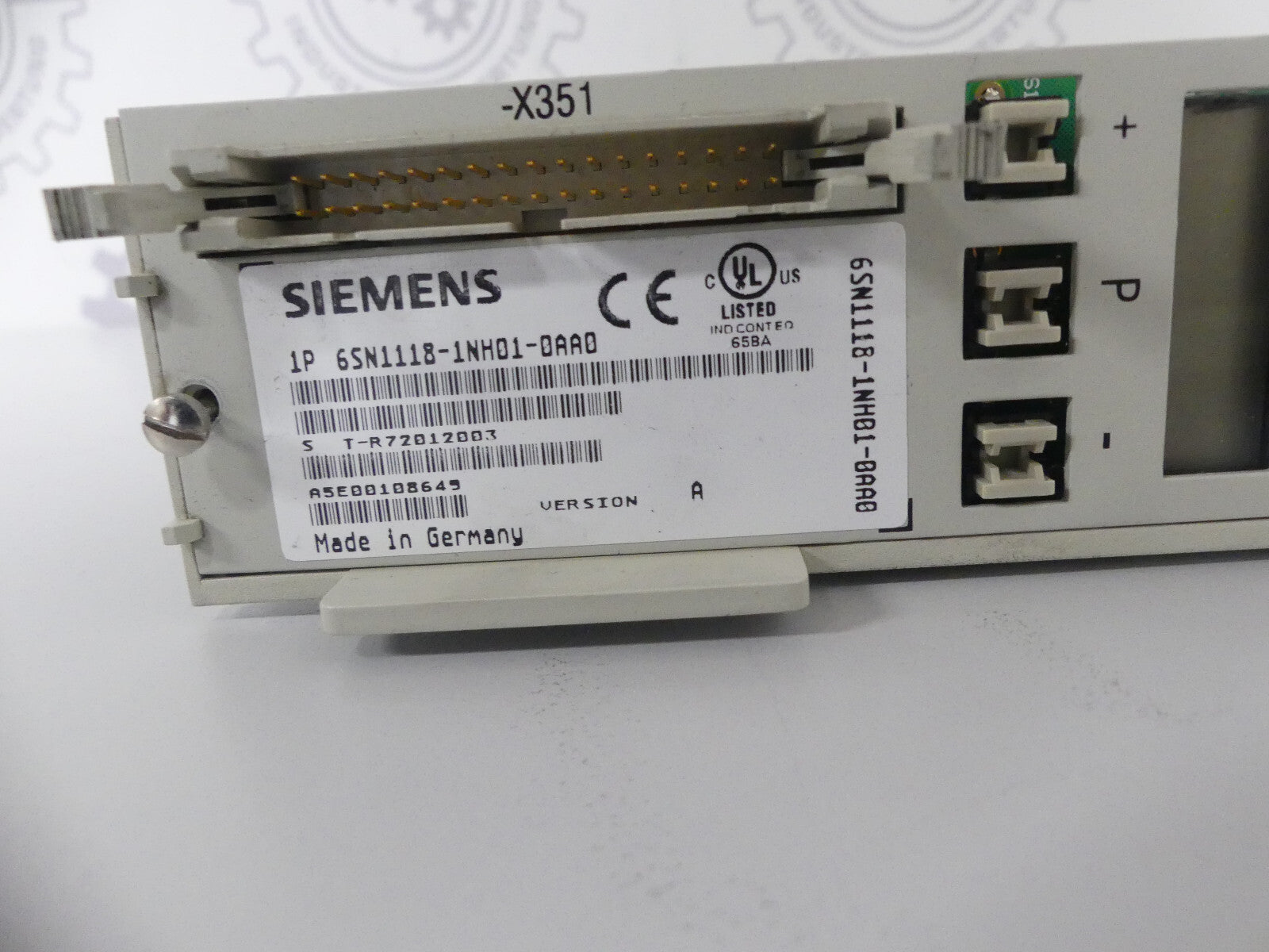 Siemens Simodrive Regeleinschub 6SN1118-1NH01-0AA0 Used