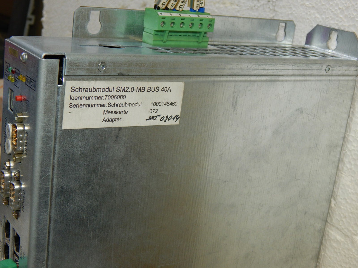  AMT SCHRAUBTECHNIK Schraubmodul SM2.0-MB BUS 40A // SM 2.0-MB 40A used