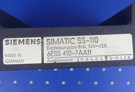 Siemens Simatic S5-110 6ES5-410-7AA11