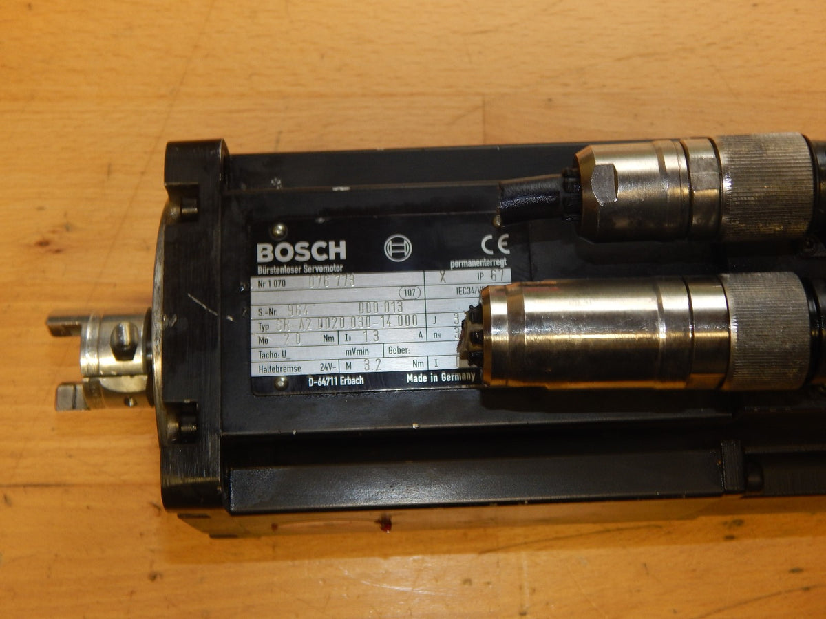 BOSCH bürstenloser Servomotor, permanenterregt, Typ SR-A2.0020.030-14.000