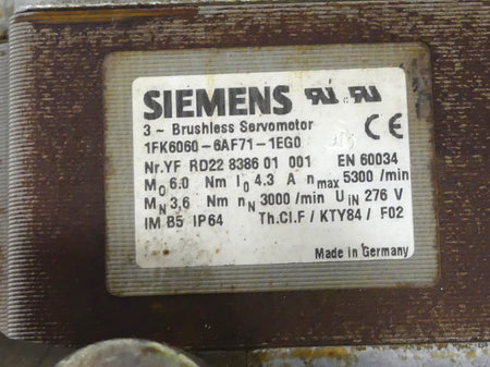Siemens 1FK6060-6AF71-1EG0
