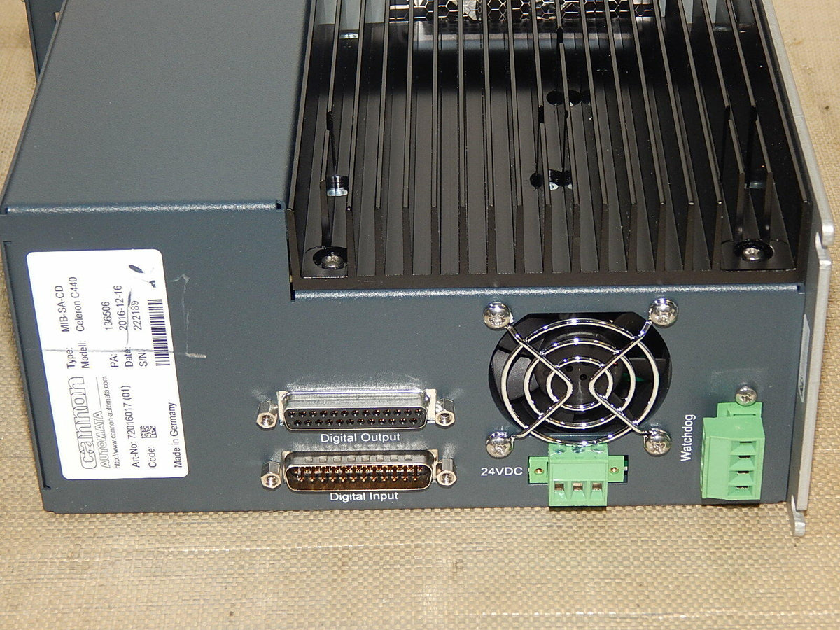  CANNON-Automata Industrie-PC Type:MIB-SA-CD // Modull: Celeron C440 Unbenutzt 