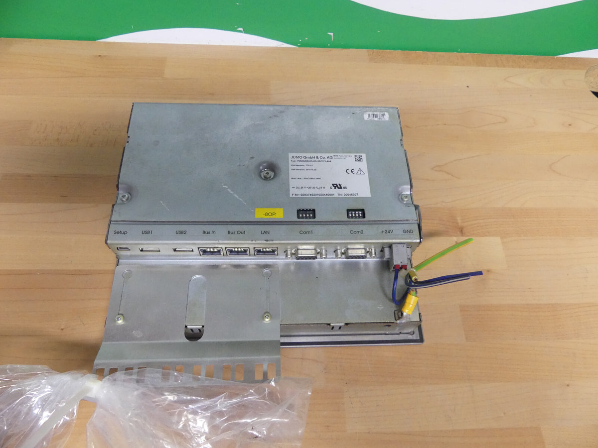 Jumo Multifunktionpanel 705060/8-00-00-36/213,444 /HW-Version 279.01