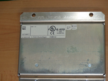 SIGMATEK 12-002-042 C-DIAS Modulträger CMB042