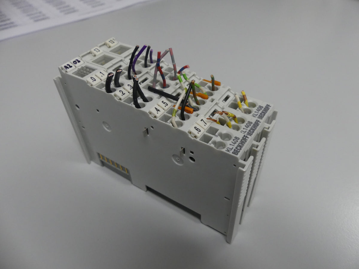 3x Beckhoff KL1408
