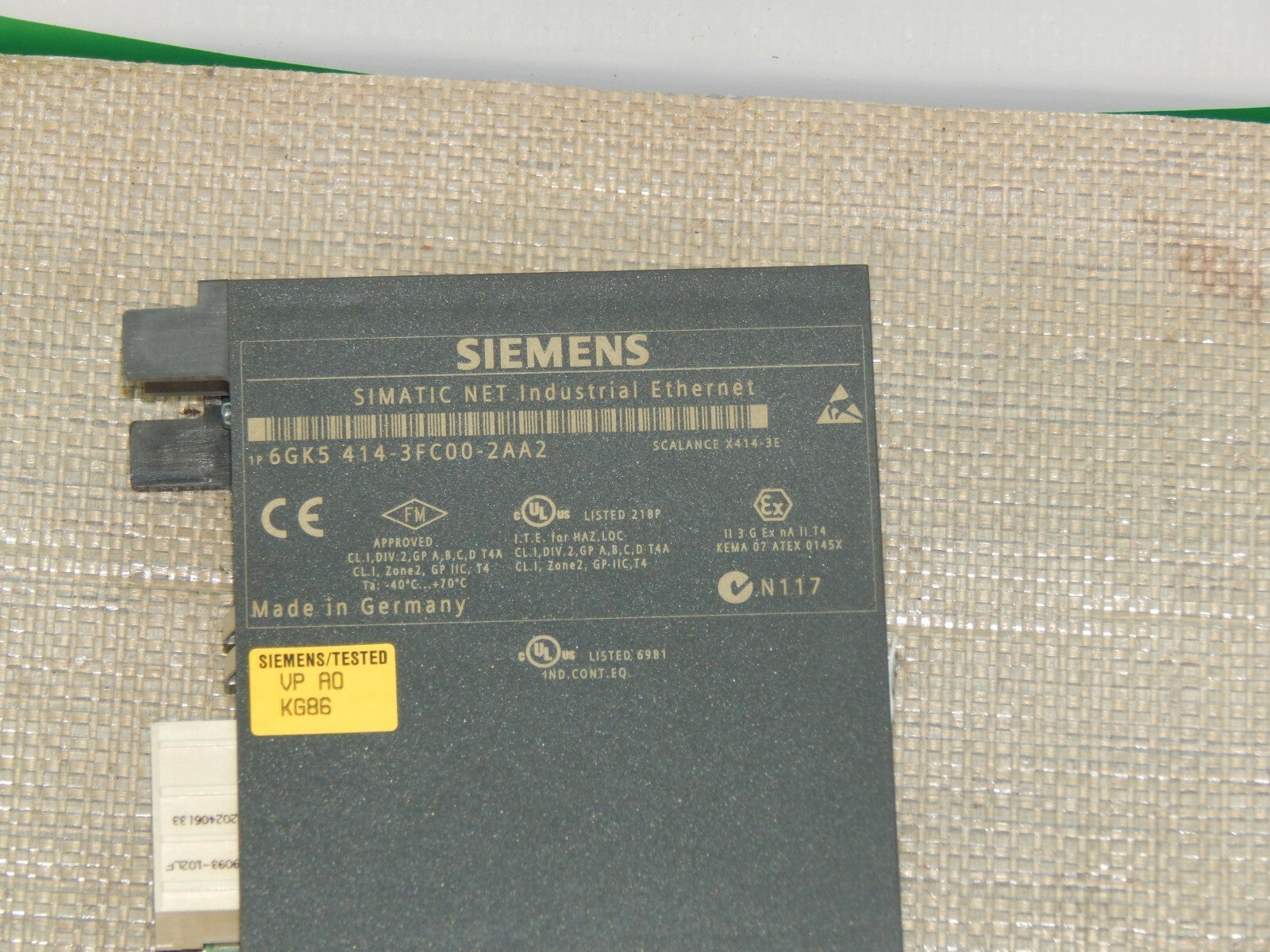  Siemens Simatic - Scalance X-400   6GK5 414-3FC00-2AA2 / 6GK5414-3FC00-2AA2