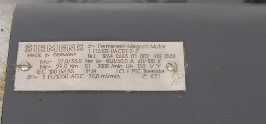 SIEMENS 1FT5102-0AC01-2-Z