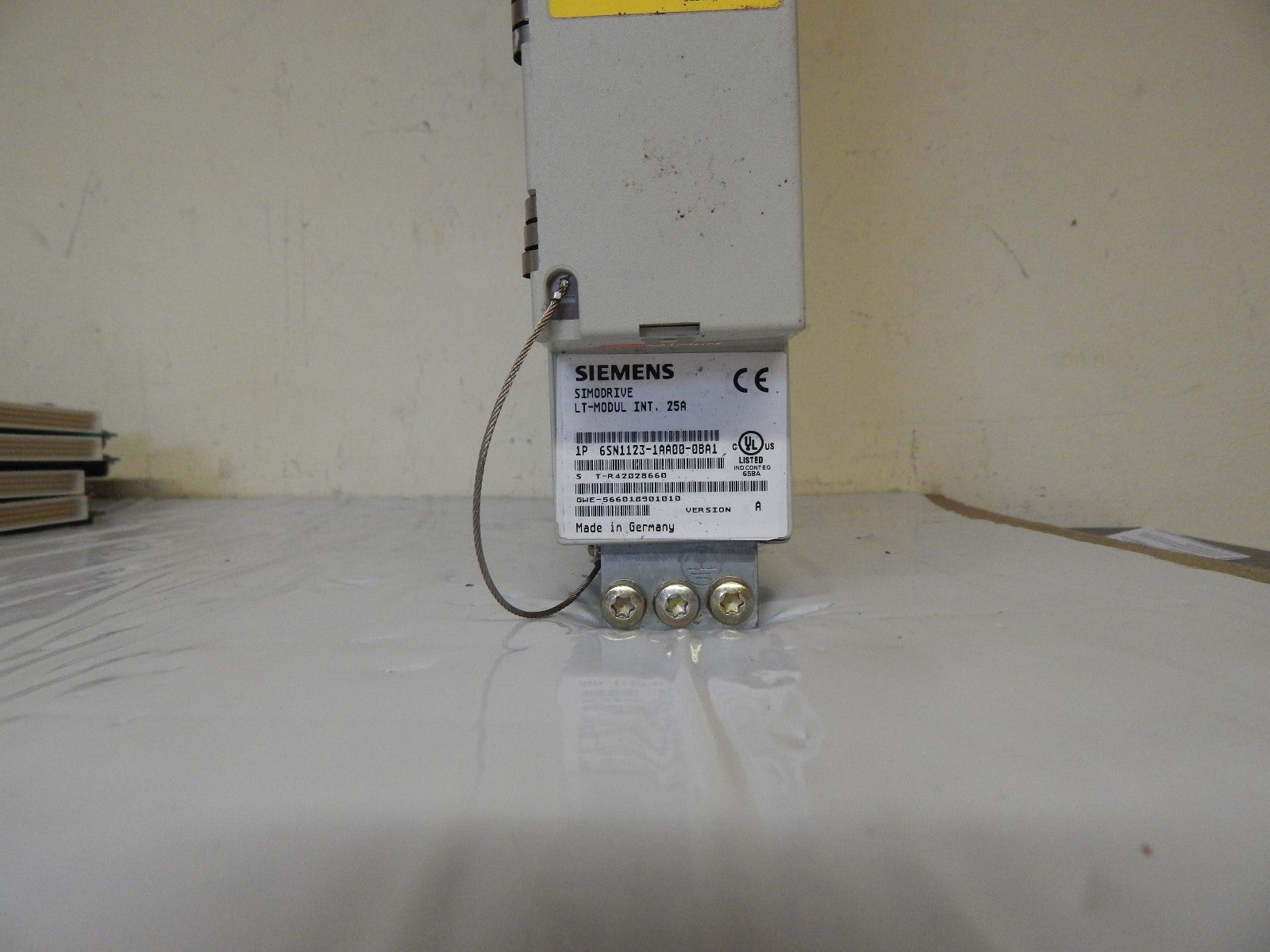 Siemens Simodrive LT-Modul Int. 25A 6SN1123-1AA00-0BA1 Used