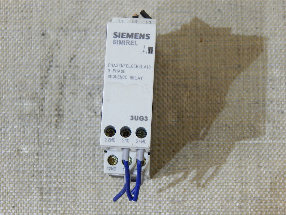 Siemens 3UG3511-1BQ50 Überwachungsrelais Used