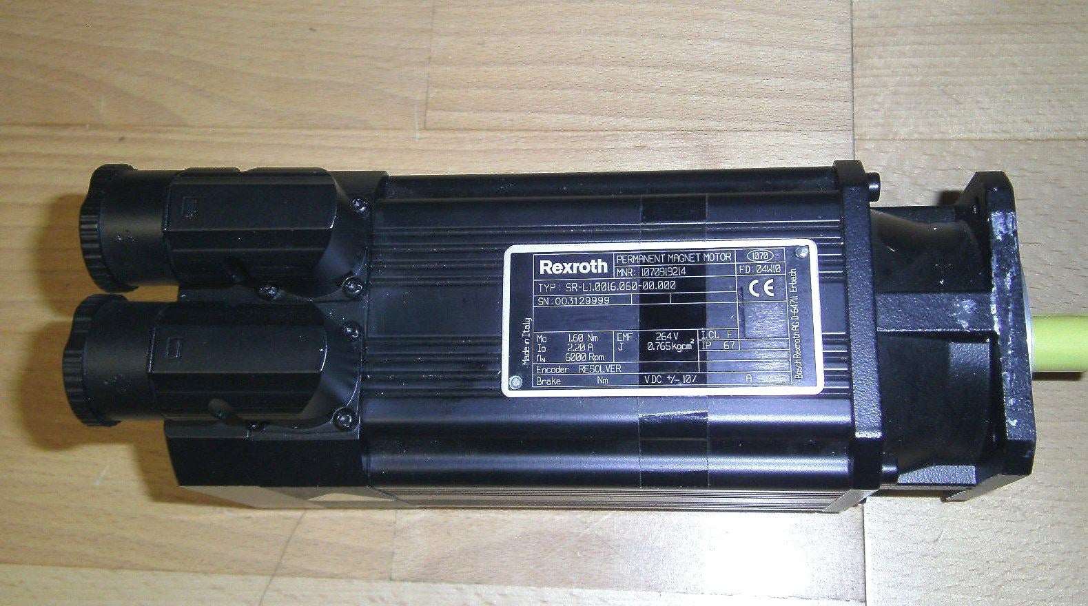 Rexroth Permanent Magnet Motor  SR-L1.0016.060-00.000  MNR 1070919214 neu