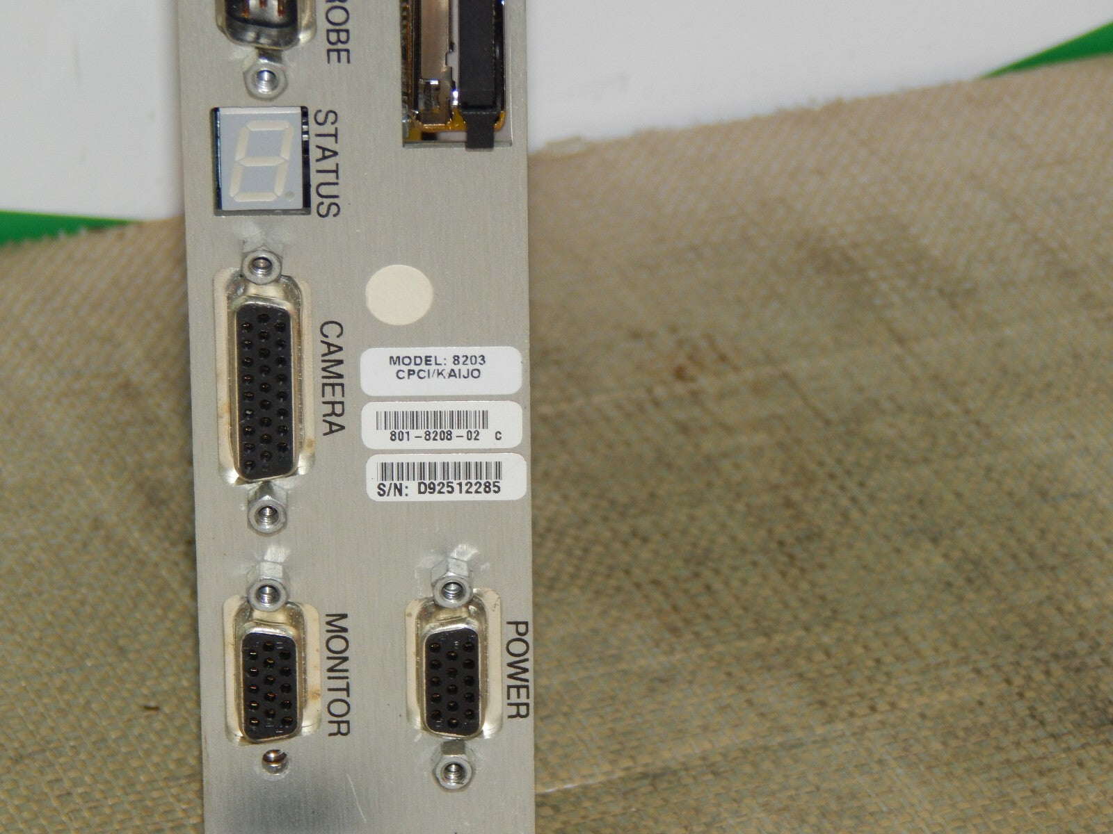  COGNEX 8200 Vison Board 8203 / CPCI / Kaijo 8203 