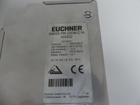 Euchner GMOX-PR-22DN-C16  103302 Controller