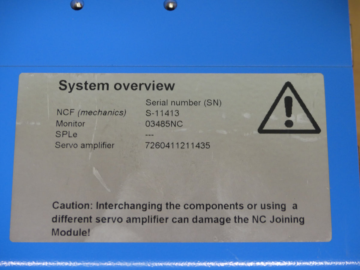 KISTLER  Maxymos Nc  5847B  Prozessor Monitoring System
